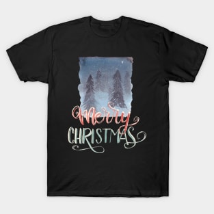 Merry christmas landscape T-Shirt